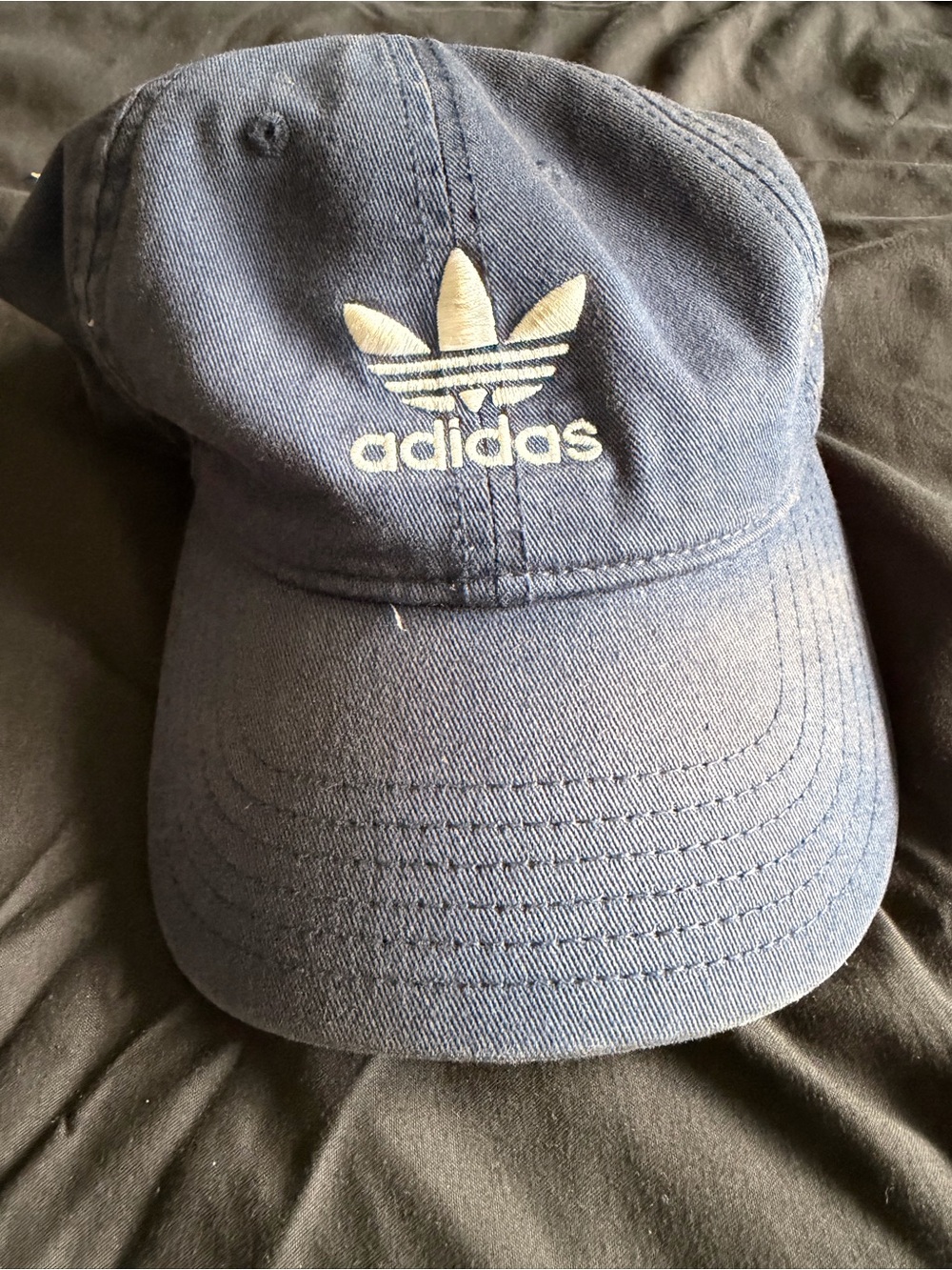 adidas Blue Trefoil Relaxed Fit Cap